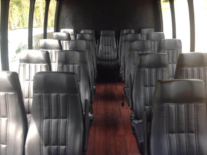 North Port 30 Passenger Shuttle Bus Interior